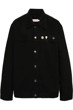 Charles Jeffrey Loverboy Chaqueta vaquera con apliques