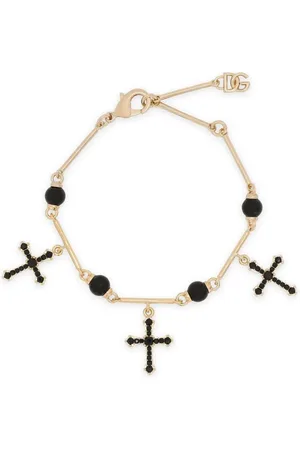 Dolce & Gabbana Pulsera con placa del logo