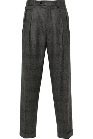 Pantalones cuadros escoceses hombre hot sale