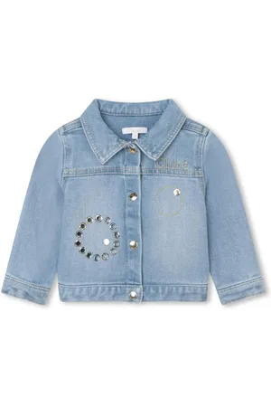 Chloé Chaqueta vaquera con detalle de ojales