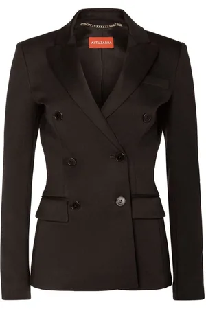 Altuzarra Blazer Indiana con doble botonadura