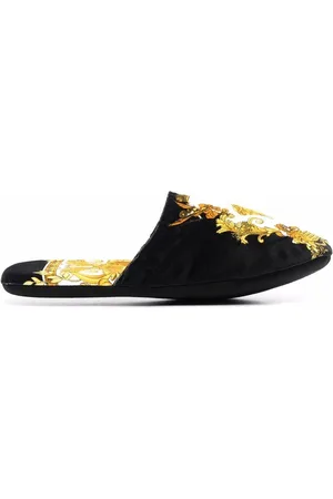 VERSACE Slippers con estampado Medusa Renaissance