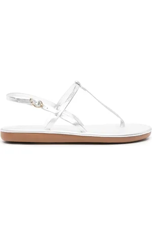 Ancient Greek Sandals Sandalias Lito con logo en relieve