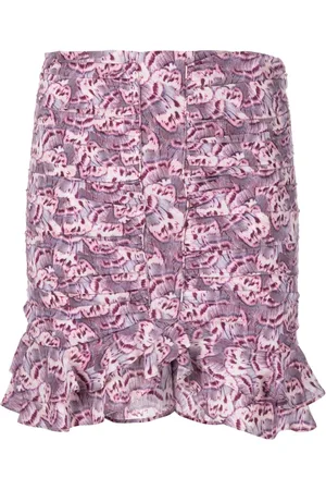 Isabel Marant Minifalda Milendi fruncida