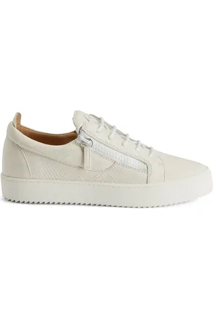Giuseppe Zanotti Zapatillas Gail con efecto de piel de serpiente