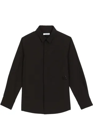 Dolce & Gabbana Camisa con logo DG en strass
