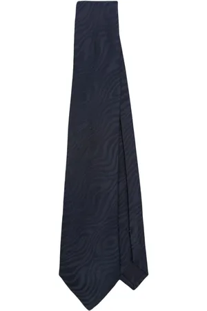 Fursac Corbata con motivo en jacquard