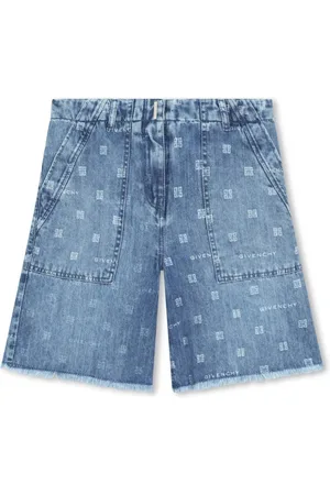 Givenchy Pantalones vaqueros cortos con motivo 4G