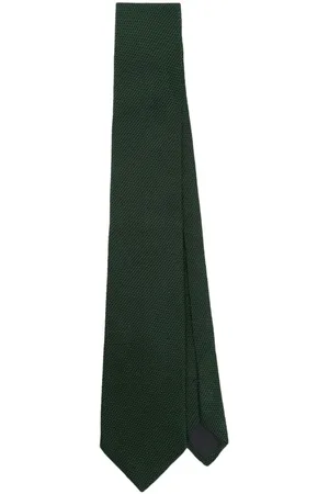 Fursac Corbata con motivo en jacquard