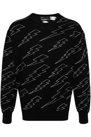 Neil Barrett Jersey con motivo Thunderbolt