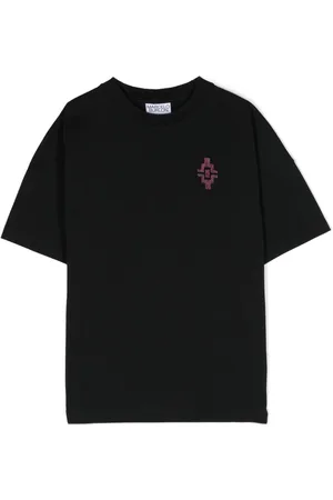 MARCELO BURLON Camiseta con logo bordado