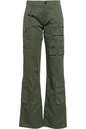 FAITH CONNEXION Pantalones acampanados de talle medio