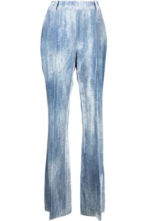 ERMANNO SCERVINO Pantalones bootcut de talle alto