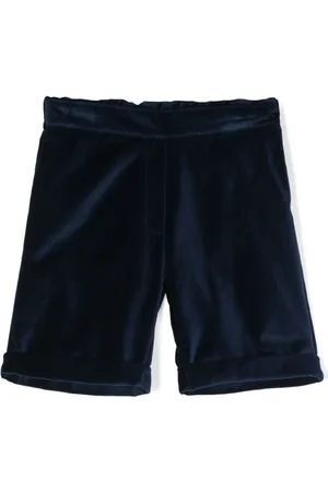 SIOLA Shorts de terciopelo