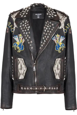 Balmain Chaqueta con logo bordado
