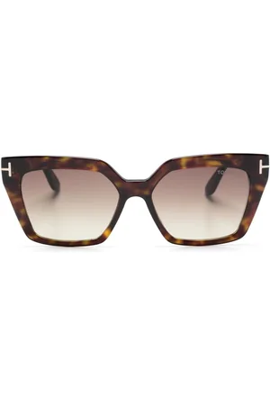 Tom Ford Gafas de sol Winona con montura rectangular