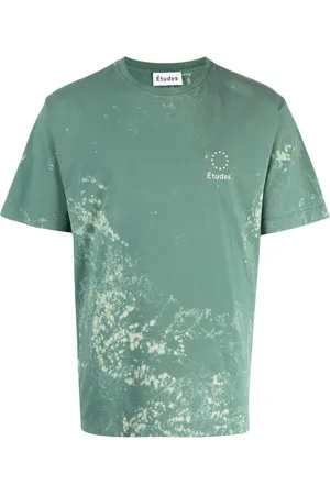 Etudes Camiseta con efecto descolorido