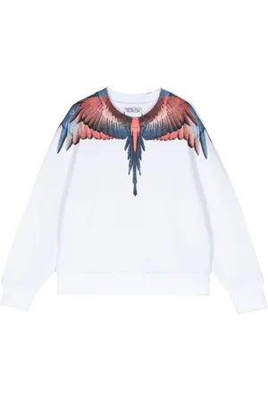 MARCELO BURLON Sudadera con estampado Wings