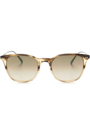 Oliver Peoples Gafas de sol Gerardo con montura redonda