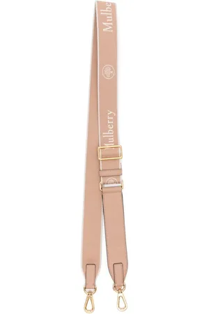 MULBERRY Correa con logo estampado