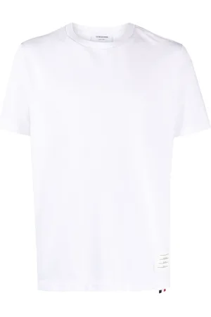 Thom Browne Camiseta con rayas RWB