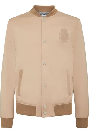 BILLIONAIRE Chaqueta bomber con parche del logo