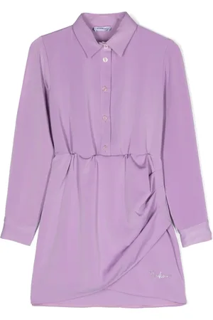 Pinko Vestido de crepé a capas