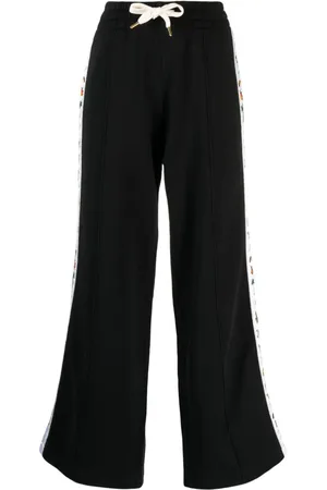 Casablanca Pantalones de chándal con franjas del logo