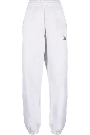 ROTATE Pantalones de chándal con logo bordado