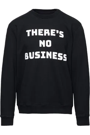 Aztech Sudadera No Biz con eslogan estampado