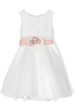 Mimilù Vestido con apliques florales