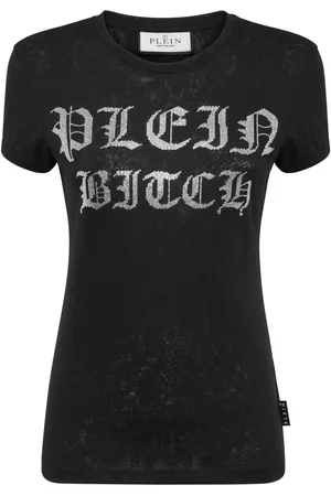 Philipp Plein Camiseta Sexy Pure Gothic Plein con detalles de cristales