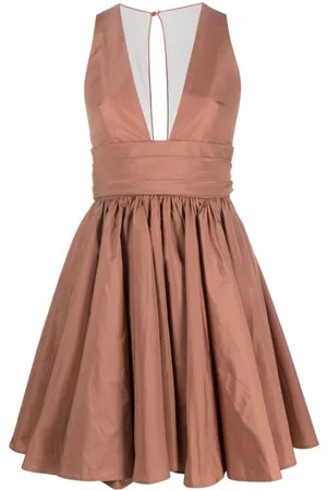 Pinko Vestido corto con dobladillo de volantes