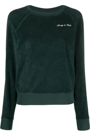 Sporty & Rich Sudadera con logo bordado