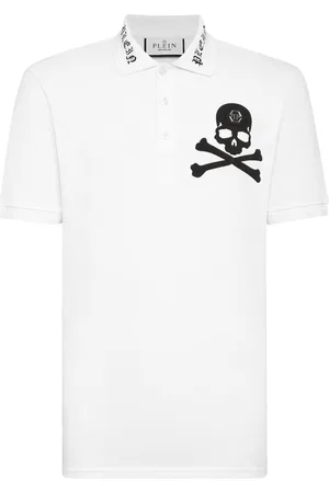 Philipp Plein Polo con calavera estampada