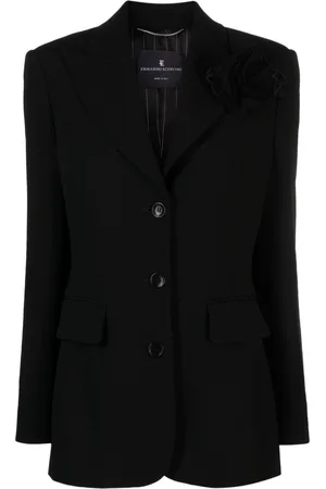 ERMANNO SCERVINO Blazer con apliques florales