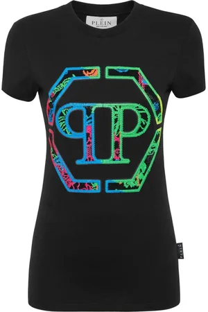 Philipp Plein Camiseta Sexy Pure con detalles de strass
