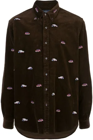 PALACE Camisa GT1 bordada de x Ralph Lauren