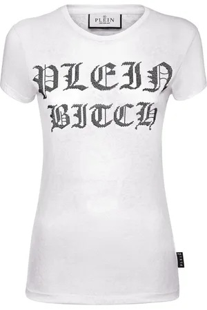 Philipp Plein Camiseta Sexy Pure Gothic Plein con detalles de cristales