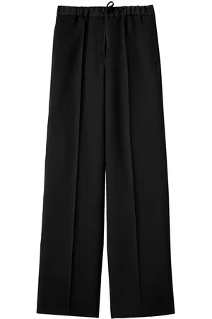 Jil Sander Pantalones rectos con cordones