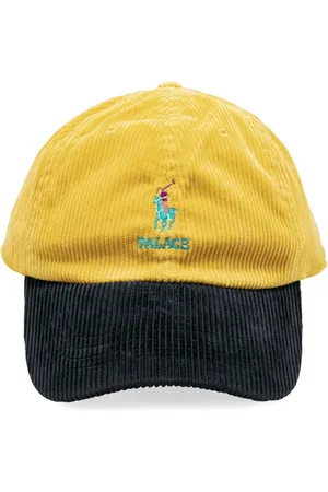 PALACE Gorra con logo de polo de pana