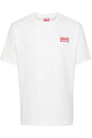 Kenzo Camiseta con logo bordado