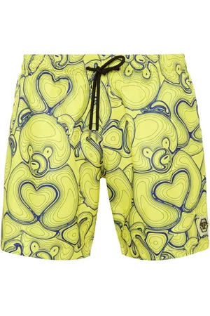 Philipp Plein Bañador con estampado Teddy Bear