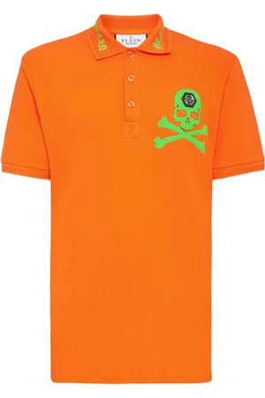 Philipp Plein Polo con calavera estampada
