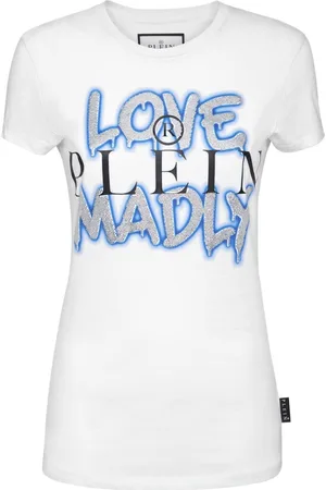 Philipp Plein Camiseta Sexy Pure con cristales