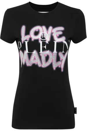 Philipp Plein Camiseta Sexy Pure con cristales