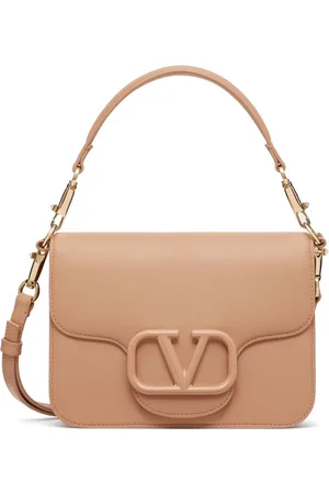 Bolso saco VLogo Signature Small de piel en blanco - Valentino