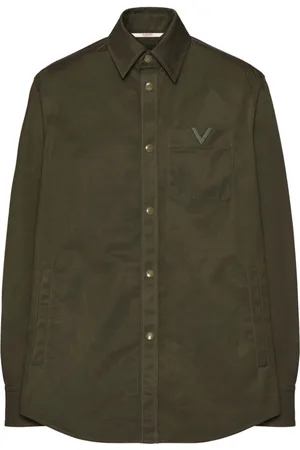 VALENTINO GARAVANI Sobrecamisa con detalle en V
