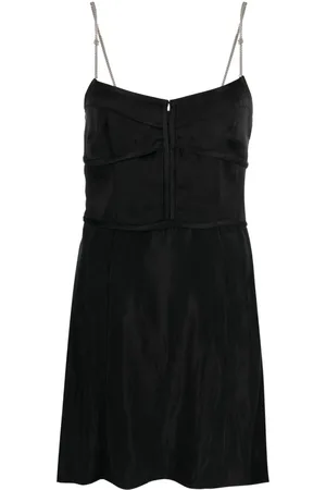 Palm Angels Slip dress corto con cadena