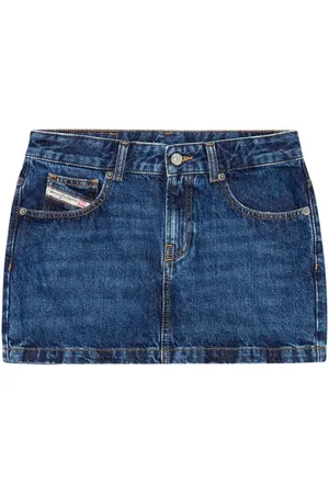 Diesel Minifalda De-Ron-S3 vaquera